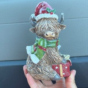 Holiday Highland Cow